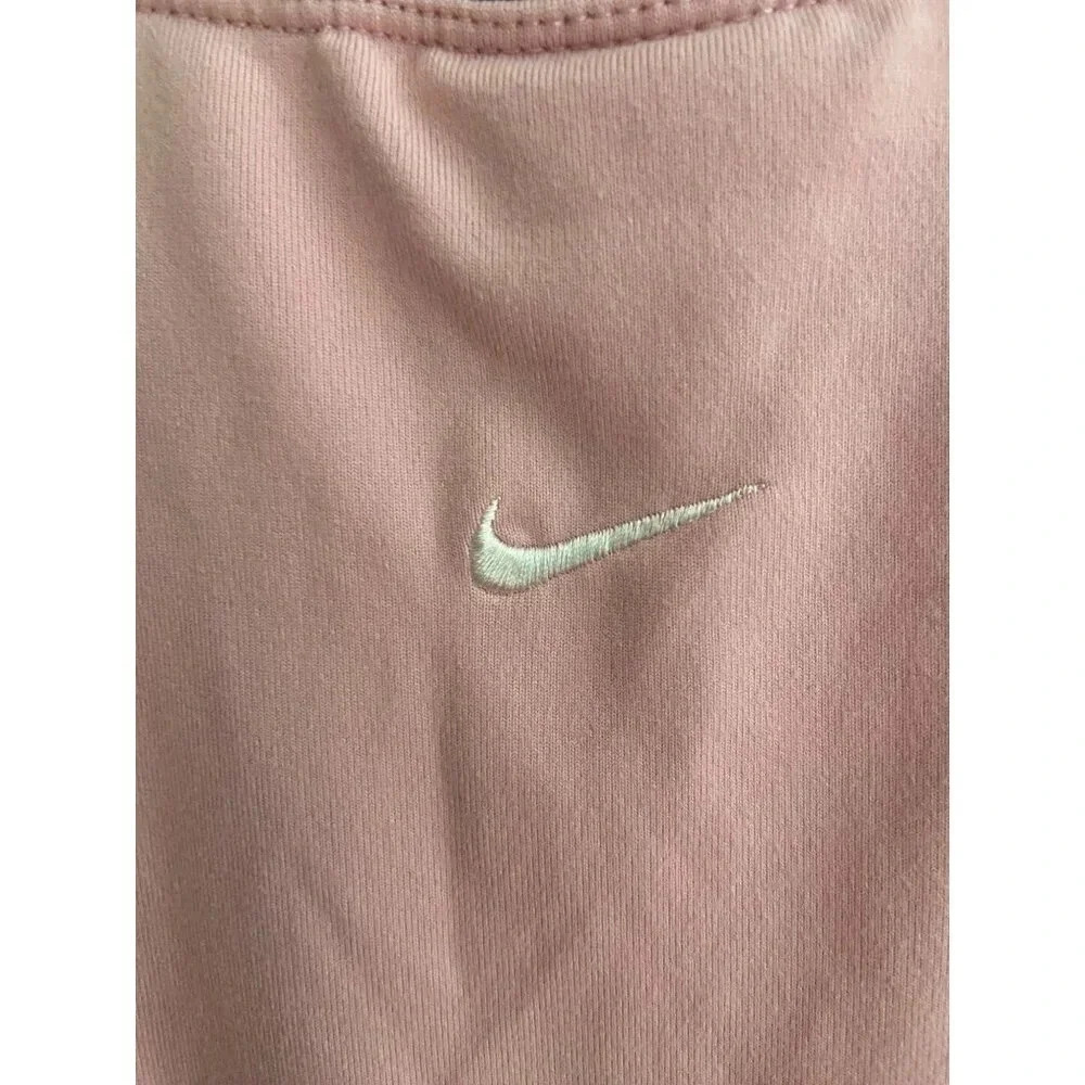 Nike Fit Dry Blush Pink & Burgundy Sleeveless Activewear Tank Size Medium Tennis - Picture 7 of 13